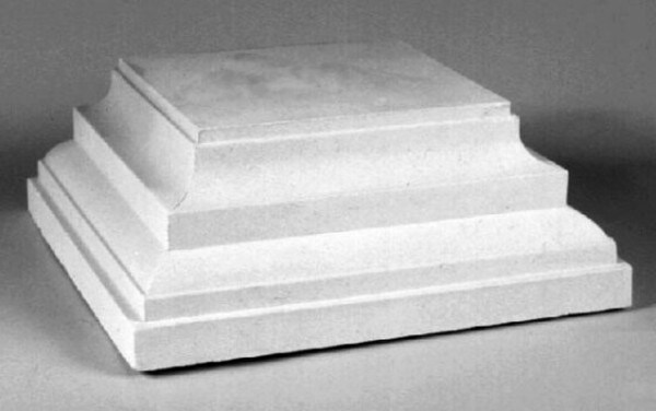 Regal Cement Limestone Base Pedestal Column Heavy Duty Plinth Statue